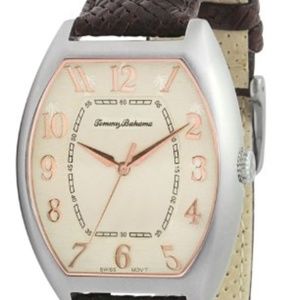 Tommy Bahama Men's Swiss Leather Kingston Strap